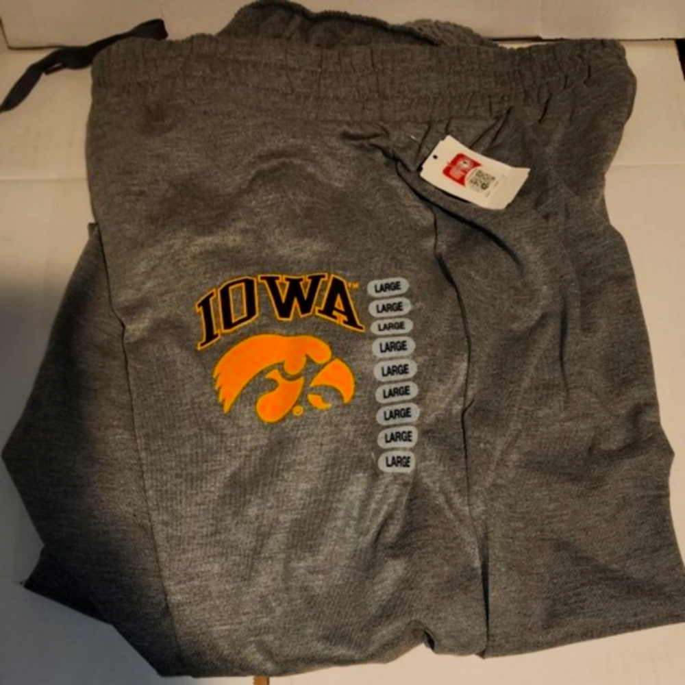 NCAA Iowa Hawkeyes Fleece Jogger Pro Edge Size L